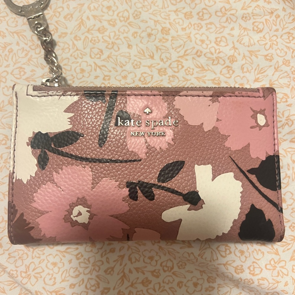 Kate Spade fold Keychain Wallet